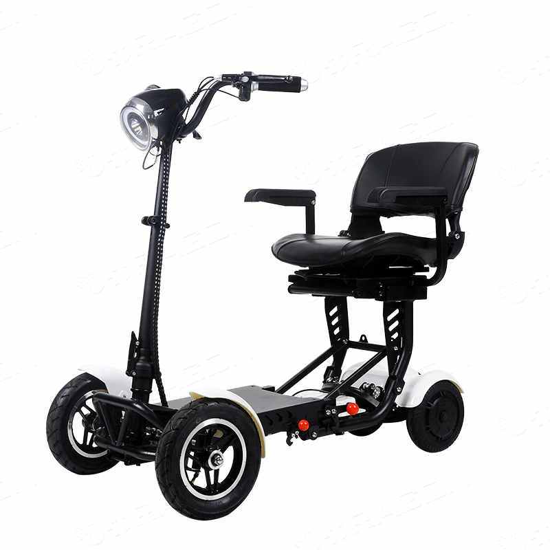 Scooters de movilidad de cuatro ruedas