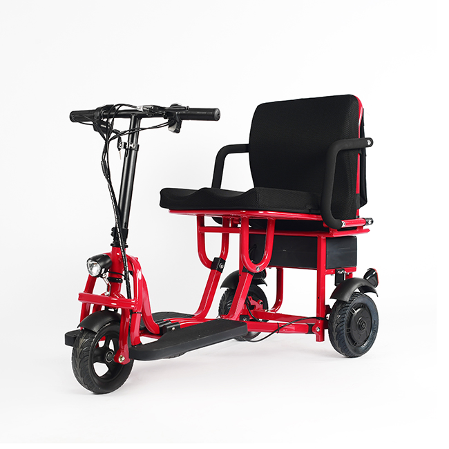 Electric Wheelchair(Red)