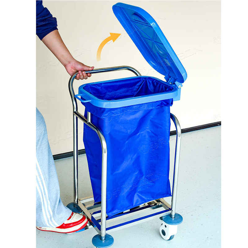 Carrello per rifiuti sanitari