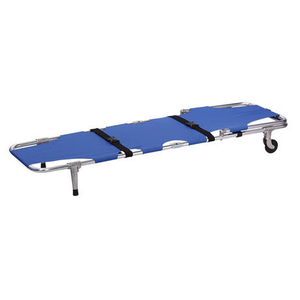 4 Foldable Stretcher with Wheels for Ambulance
