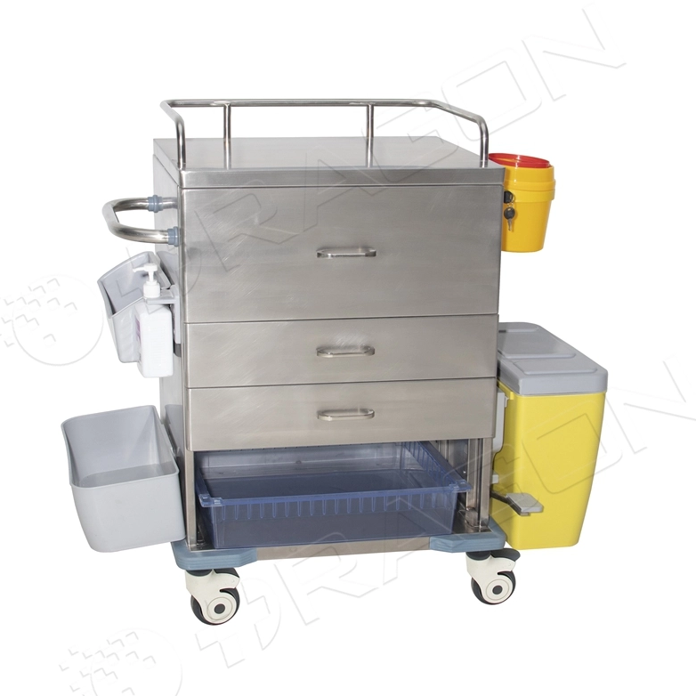 Chariot en acier inoxydable