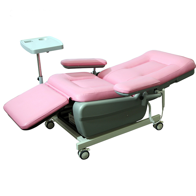 Fauteuil manuel pour don de sang