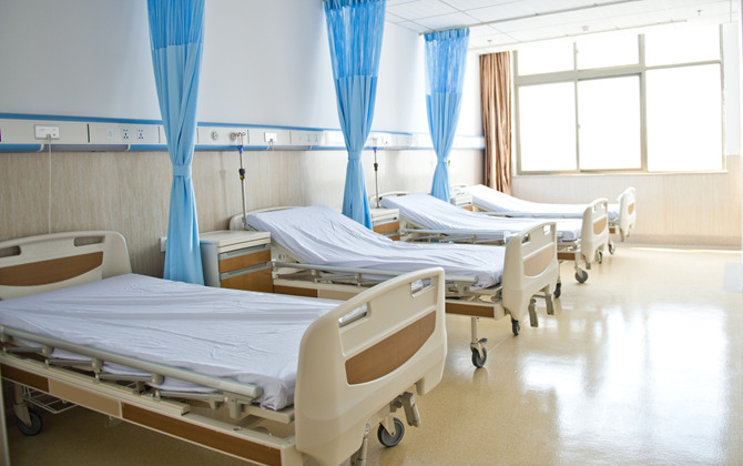 cama de paciente del hospital