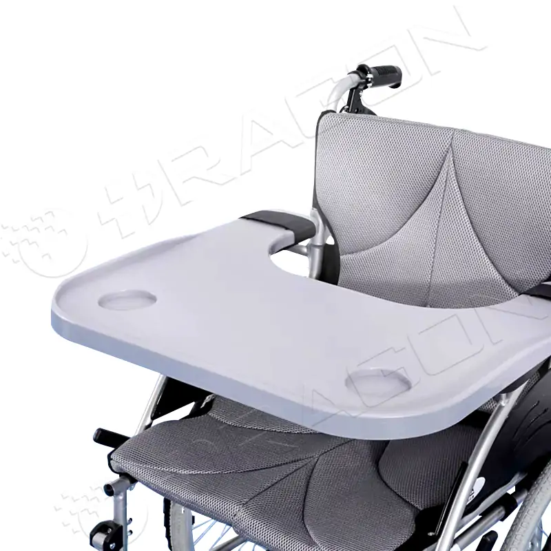 Plateau de table pour fauteuil roulant